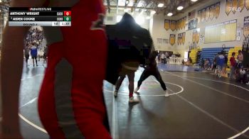 215 Blue Round 4 - AIDEN COOKE, Cypress Creek H S vs Anthony Wright, Camden County