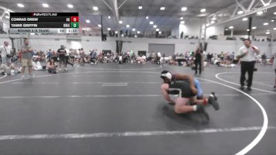 190 lbs Round 3 (6 Team) - Tamir Griffin, Kraken Black vs Conrad Drew, Ohio Gold