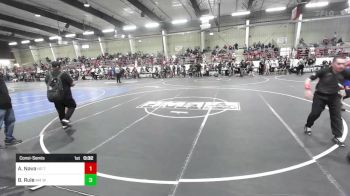 98 lbs Consolation - Andrew Nava, No Team vs Breen Rule, NM Wolf Pack