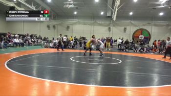 197 lbs 3rd Place Match - John Santowski, Washington & Lee vs Joseph Petrella, Baldwin Wallace