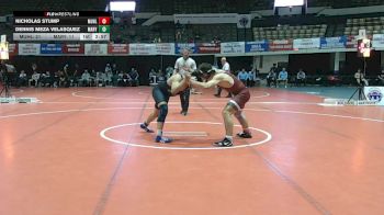 184 lbs Quarters & Wb (16 Team) - Nicholas Stump, Muhlenberg vs Dennis Meza Velasquez, Marymount