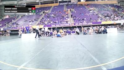 133 lbs Round 2 (6 Team) - Robert Jones, CSU Bakersfield vs Julian Farber, Northern Iowa