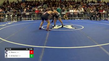 220 lbs Prelims - Anthony Mears, Central Catholic vs Dikrain Kirkorian, Pilgrim