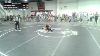 102 lbs Round Of 16 - Lucian Pacheco, Unattached vs John Dennis Saxon, Legends Of Gold LV