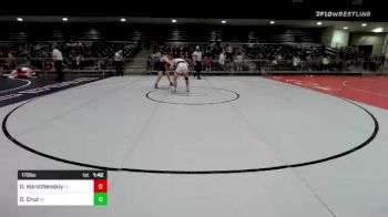 170 lbs Consi Of 16 #1 - Danil Korochenskiy, FL vs Orlando Cruz, IN