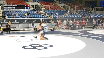 150 lbs Cons. Sub-rd Of 32 - Benjamin Aguilar, Virginia vs Ryan Johnston, Illinois