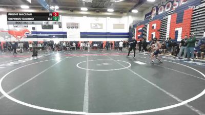 120 lbs Cons. Round 5 - Brodie Maclean, Palm Desert vs Gilfredo Galindo, ML King