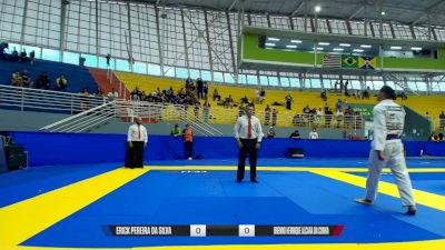 ERICK PEREIRA DA SILVA vs BRENNO HENRIQUE ALCARA DA CUNHA 2026 FPJJ Circuito Paulista GI Etapa 1