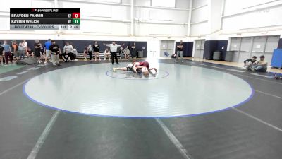 C-200 lbs 5th Place - Brayden Fannin, KY vs Kaydin Welch, NY