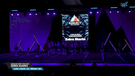 Carolina Spirit Athletics - Zebra Sharks [2025 L1 Youth - D2 - Medium - WC Day 2] 2025 The Youth Summit