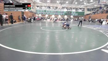 190 lbs Cons. Round 2 - Joshua Peterson-Hernandez, Eastlake vs Joseph Dacko, Centennial