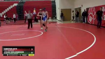 144 lbs 7th Place Match - Steven Shellenberger, Detroit Catholic Central vs Christian Giltz, Perry (Massillon)