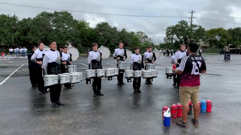 Winston Churchill Drums In The Lot At BOA Austin