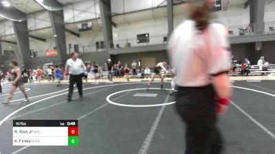 157 lbs 3rd Place - Ruben Rios Jr, Bad Boys Wrestling vs Kenai Finley, Scrap Yard Garage