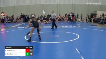 96 lbs 3rd Place - Braxten Antuna, Oklahoma Elite vs Dominic Cordray, Black Fox Elite