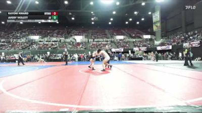 172 lbs Cons. Semi - Kayoni Kinard, Mine Yard Dogs Wrestling Club vs Avery Violett, AV