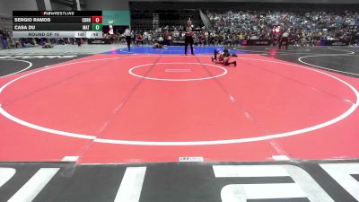 70 lbs Round Of 16 - Sergio Ramos, Corning Sharks vs Casa Du, Mat Demon Wrestling Club