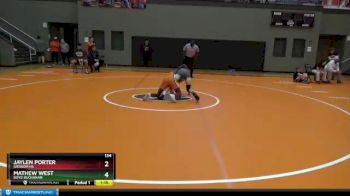 134 lbs Round 5 - Mathew West, Boyd Buchanan vs Jaylen Porter, Grissom HS