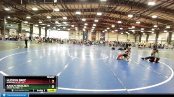 56 lbs Rd# 4- 2:00pm Friday Final Pool - Hudson Broz, Nebraska Elite vs Kaden Kruezer, Crass Trained