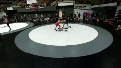 132 lbs Eric Lopez, TCWA - Tri-Counties Wrestling Association vs Brenden Siu, BAWA-Bay Area Wrestling Association