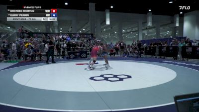 74 kg Cons. Rd Of 16 - Drayden Morton, West Coast Regional Training Center vs Elroy Perkin, Air Force Regional Training Center