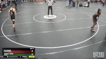 4A 165 lbs Semifinal - David King, Greer vs KJ Burg, South Pointe