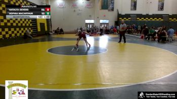126 lbs Quarterfinal - Sophia MacArthur, Voorhees (Glen Gardner) vs Natalya Severs, Phillipsburg