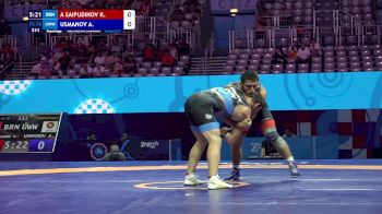 79 kg Repechage #2 - Khidir Kurban A Saipudinov, Bahrain vs Akhmed Usmanov, UWW