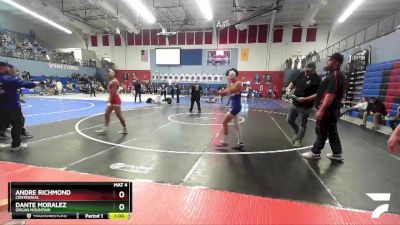 139 lbs Cons. Semi - Andre Richmond, Centennial vs Dante Moralez, Organ Mountain