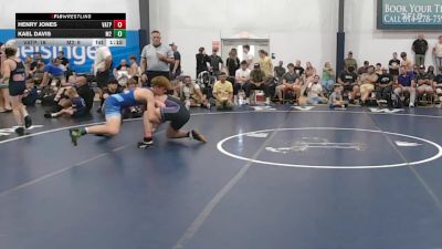 129 lbs Rr Rnd 6 - Henry Jones, Virginia Team Predator - BHS vs Kael Davis, M2 Training Center - BHS