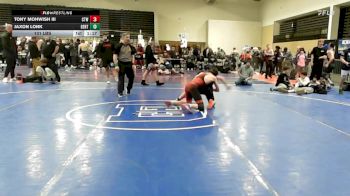 131 lbs Rr Rnd 4 - Tony Mohwish III, CTWHALE Orca - MSE vs Jaxon Lonk, Gentile Trained - MSE