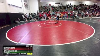 113 lbs Quarterfinal - Orion Martinez, Las Animas vs Enrique Soto, Jefferson