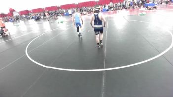 165 lbs Round 1 (8 Team) - Sawyer Lustrup, Oswego East vs Conrad Koll, United North Central