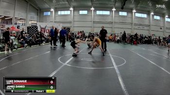 88 lbs Round 6 (10 Team) - Luke Donahue, DWA vs James Danko, SHWA