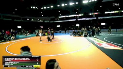 150 lbs Semifinal - Christopher Villanueva, Sunnyside vs Colby Ducatt, Bonney Lake