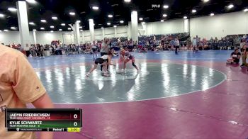 115 lbs Round 7 (8 Team) - Kylie Schwartz, Team Montana Gold vs Jadyn Friedrichsen, Team Iowa Crazy Coconuts