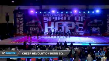 Cheer Revolution Bomb Squad [2021 Junior Medium 2 D2 Day 2] 2021 Universal Spirit: Spirit of Hope National Championship