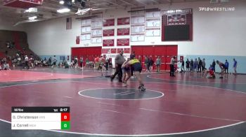 197 lbs Semifinal - Gabe Christenson, Virginia - Unatt vs Jt Correll, Michigan