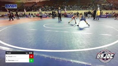 61 lbs Final - Kirby Hunt, Duncan Demon Wrestling vs Sawyer Barnes, Newcastle Youth Wrestling