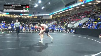 190 lbs Finals (1st & 3rd) - Andrew Devlin, Jesup vs Gatlin Rogers, Wilton