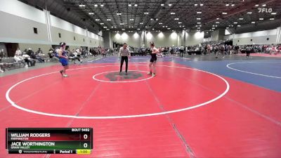 175A Cons. Round 2 - Jace Worthington, Grain Valley vs William Rodgers, Farmington