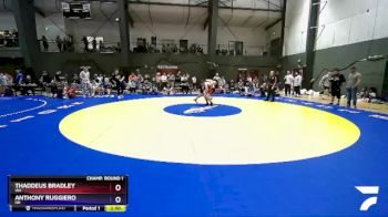 144 lbs Champ. Round 1 - Thaddeus Bradley, WA vs Anthony Ruggiero, OR