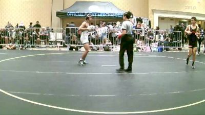 132 lbs Consi Of 64 #1 - Jake Hanna, Great Oak HS vs Isaiah Rosales, Oceanside WC