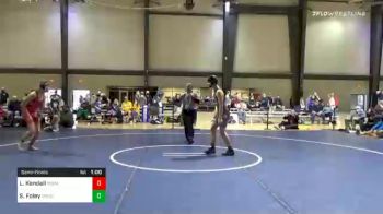 150 lbs Semifinal - Levi Kendall, Social Circle USA Takedown vs Sigbjorn Foley, The Grind Wrestling Club