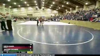 105 lbs Cons. Round 3 - Aidyn Sharp, Uintah vs Antonia Ingabire, Hillcrest