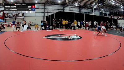 74 kg Champ. Round 3 - Frank Volpe, Blue & Gold Wrestling Club vs Dylan Evans, Pittsburgh Wrestling Club