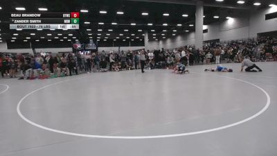 78 lbs Champ. Rd Of 32 - Beau Brandow, BTWC vs Zander Smith, Midwest Xtreme Wrestling