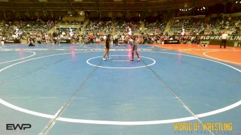 60 lbs Consi Of 4 - Brylynn Revier, Morrison Takedown Club vs Emalia Whalen, Flow Academy Honolulu, HI