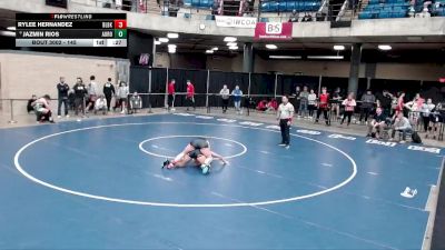 145 lbs Cons. Round 5 - Jazmin Rios, Sandwich vs Rylee Hernandez, Unattached