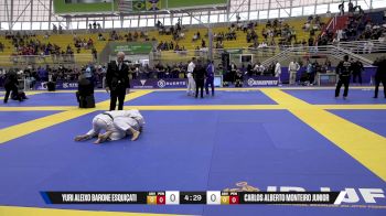 Carlos Alberto Monteiro Junior vs Yuri Aleixo Barone Esquiçati 2025 Brasileiro Jiu-Jitsu IBJJF